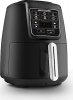 Karaca Air Pro Cook Köz Steel XL Çelik Hazneli 4 lt Black Silver Yağsız Fritöz
