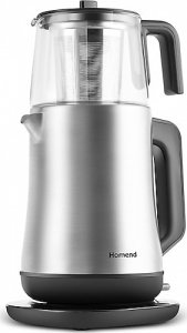 Homend Royaltea Elegant 1777H Cam Demlikli Çay Makinesi
