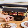 Karaca Gastro Grill Glass Walnut Brown 2400 W Izgara ve Tost Makinesi
