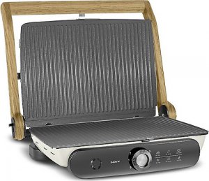 Karaca Gastro Grill Pro Wood Craft 2400 W Izgara ve Tost Makinesi