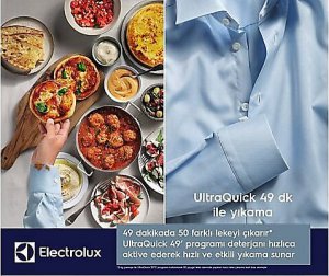 Electrolux UltraCare 800 EW8FG5602CDT 11 kg 1600 Devir Çamaşır Makinesi