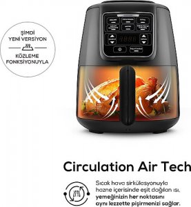 Karaca Air Pro Cook Köz XL Airfryer 4 lt Yağsız Fritöz