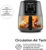 Karaca Air Pro Cook Köz XL Airfryer 4 lt Yağsız Space Gray Black Fritöz